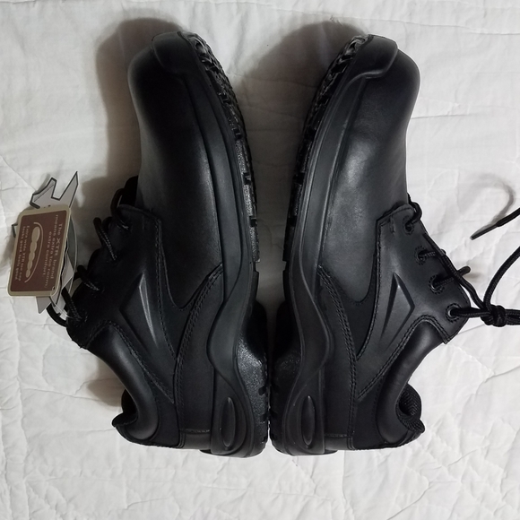 Men's Florsheim FS2716 ESD  Rated black leather composite toe work shoe … - Picture 3 of 14